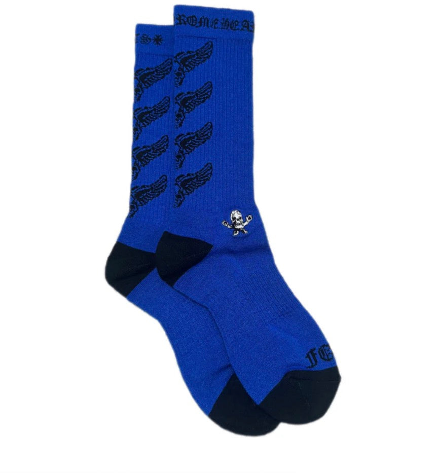 Chrome Hearts Blue FOTI Socks
