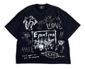 Mixed Emotions Black Chaos Tee