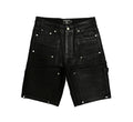 Mixed Emotions Black ‘Worker’ Wax Shorts
