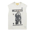 When Smoke Clears ‘Dry Collar Patched’ Cut Off Tee White