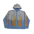 Who Decides War ‘Faded Flame’ Sky Blue Hoodie
