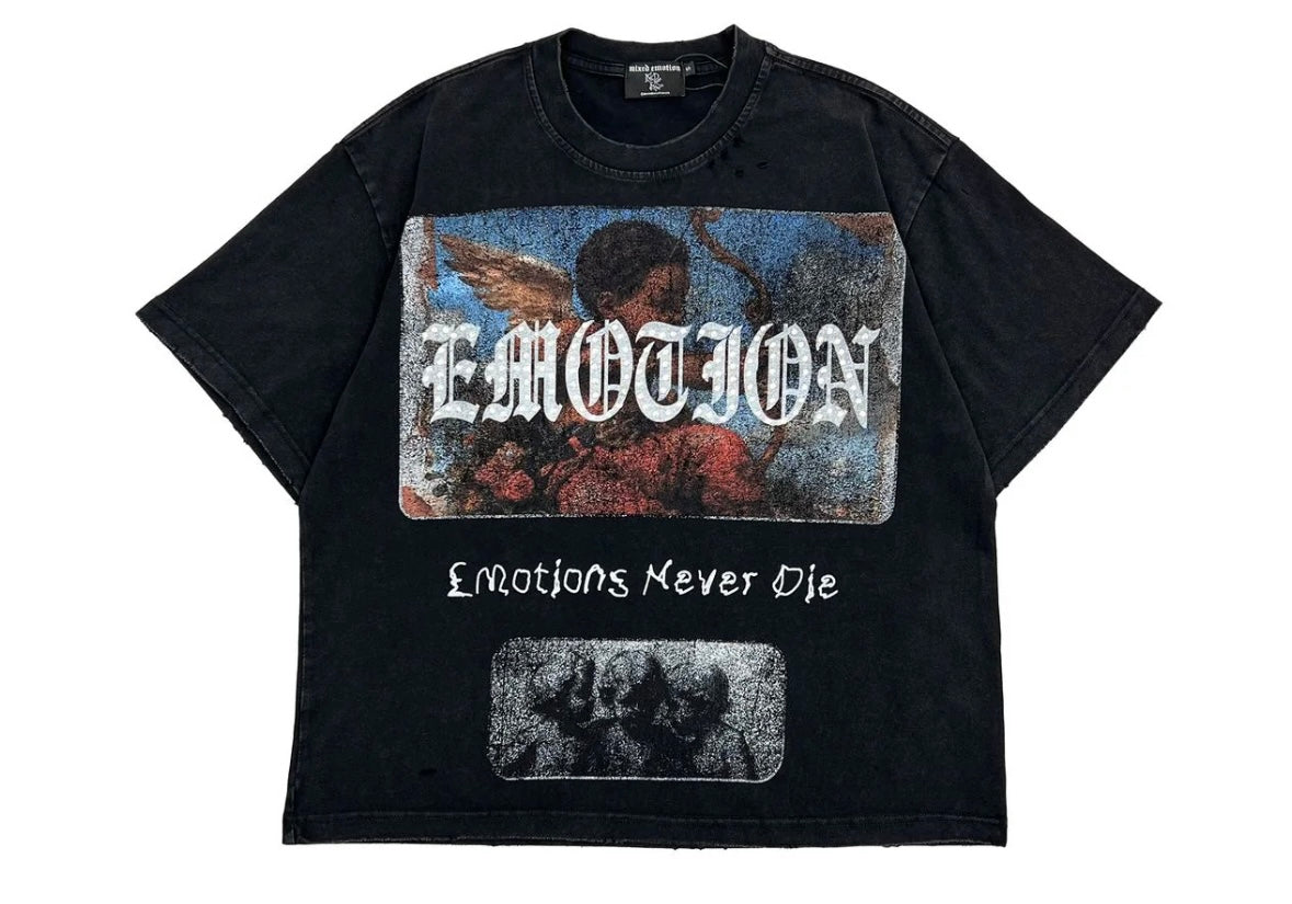 Mixed Emotion ‘Divine’ Black Tee