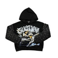 Mixed Emotion ‘Fallen Angel’ Hoodie Black