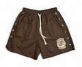 Saint Vanity Nylon Short Shorts Brown