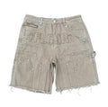 Floor 914 ‘Workman’ Jean Shorts Tan