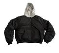 Saint Vanity Black Nylon Bomber Jacket