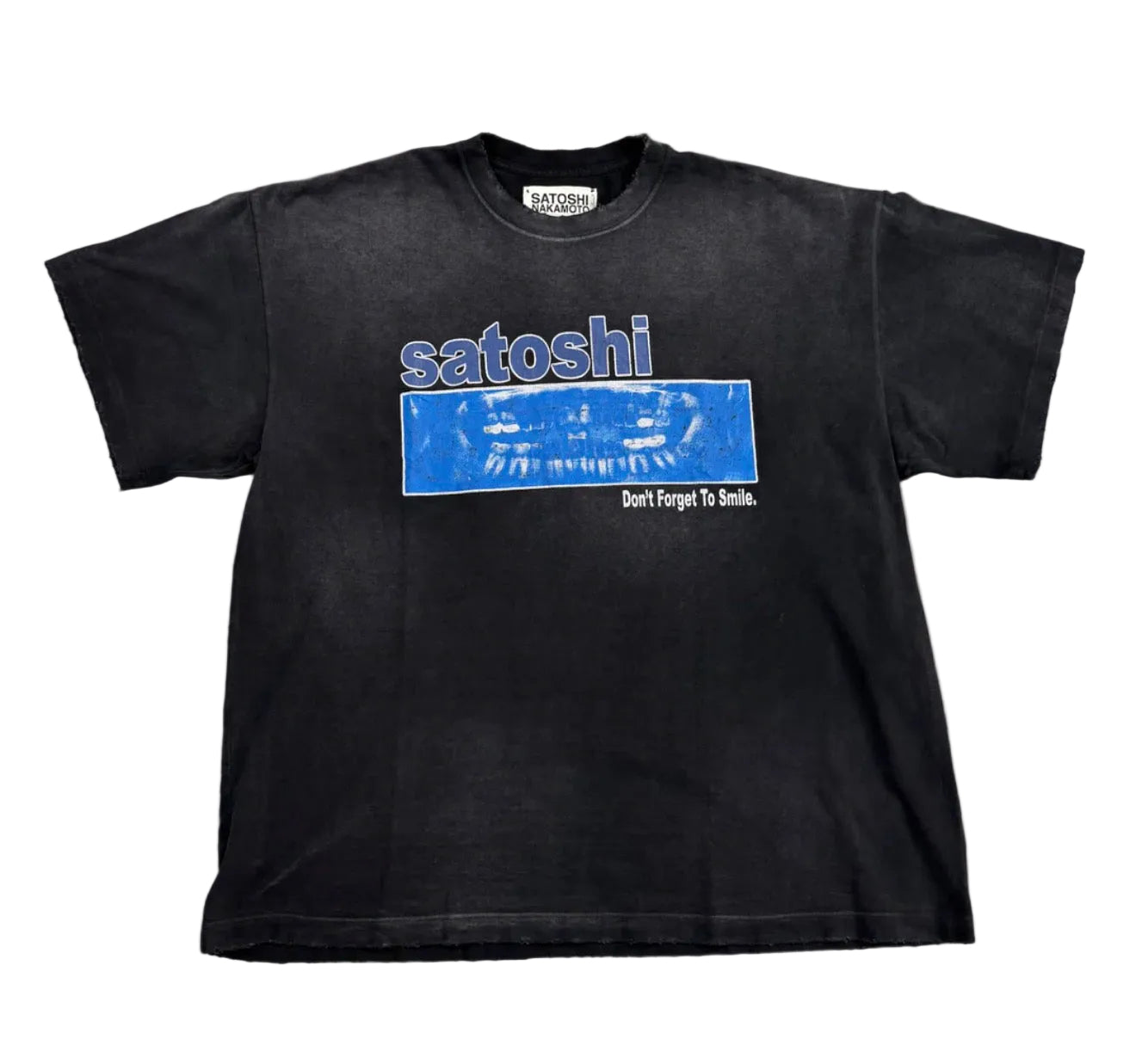 Satoshi Nakamoto ‘Don’t Forget To Smile’ Tee