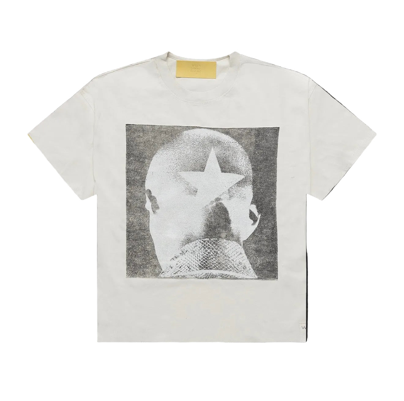 When The Smoke Clears ‘Patch Star Head’ Tee Cream