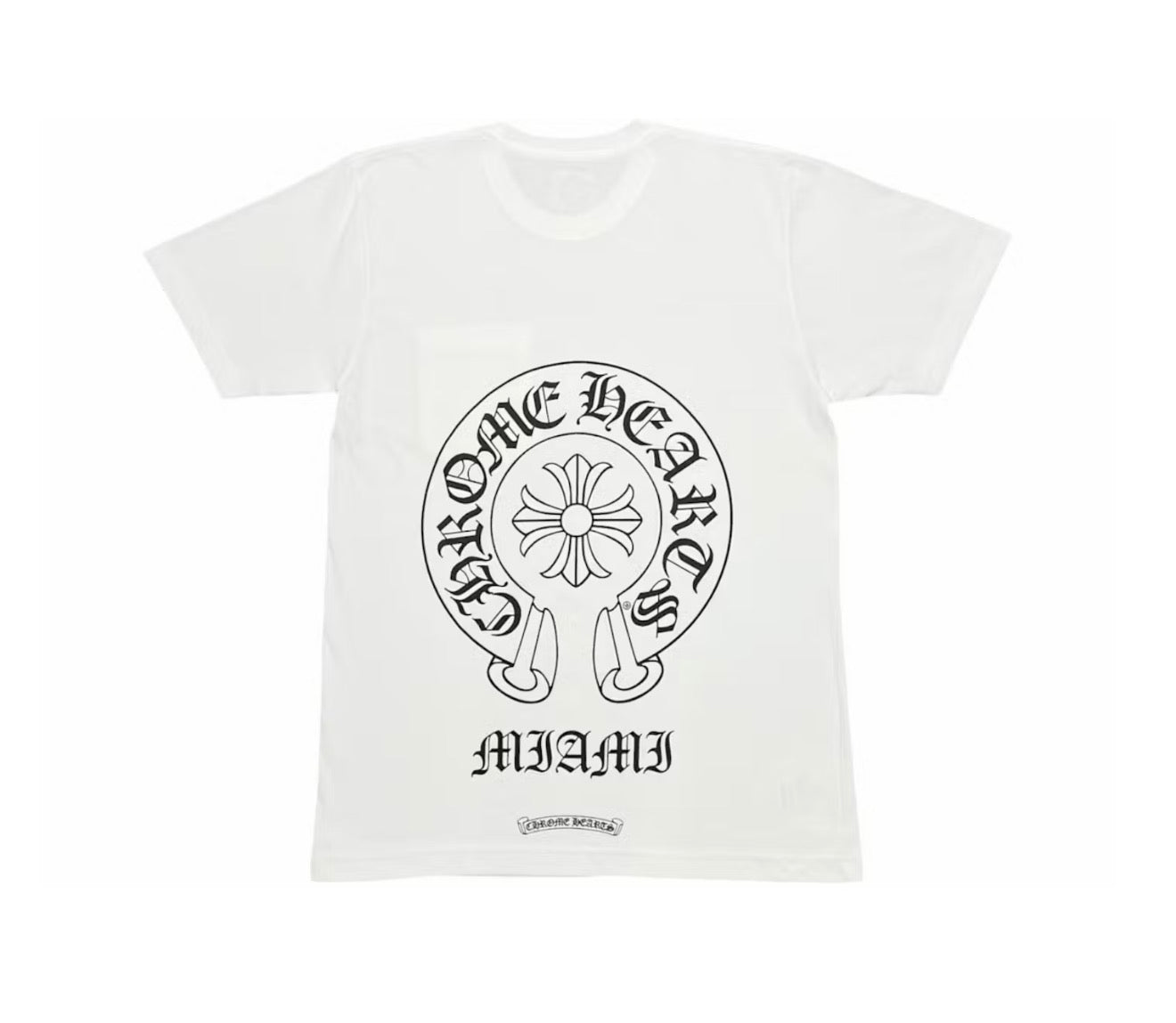 Chrome Hearts ‘Horse Shoe’ Miami Exclusive Tee White