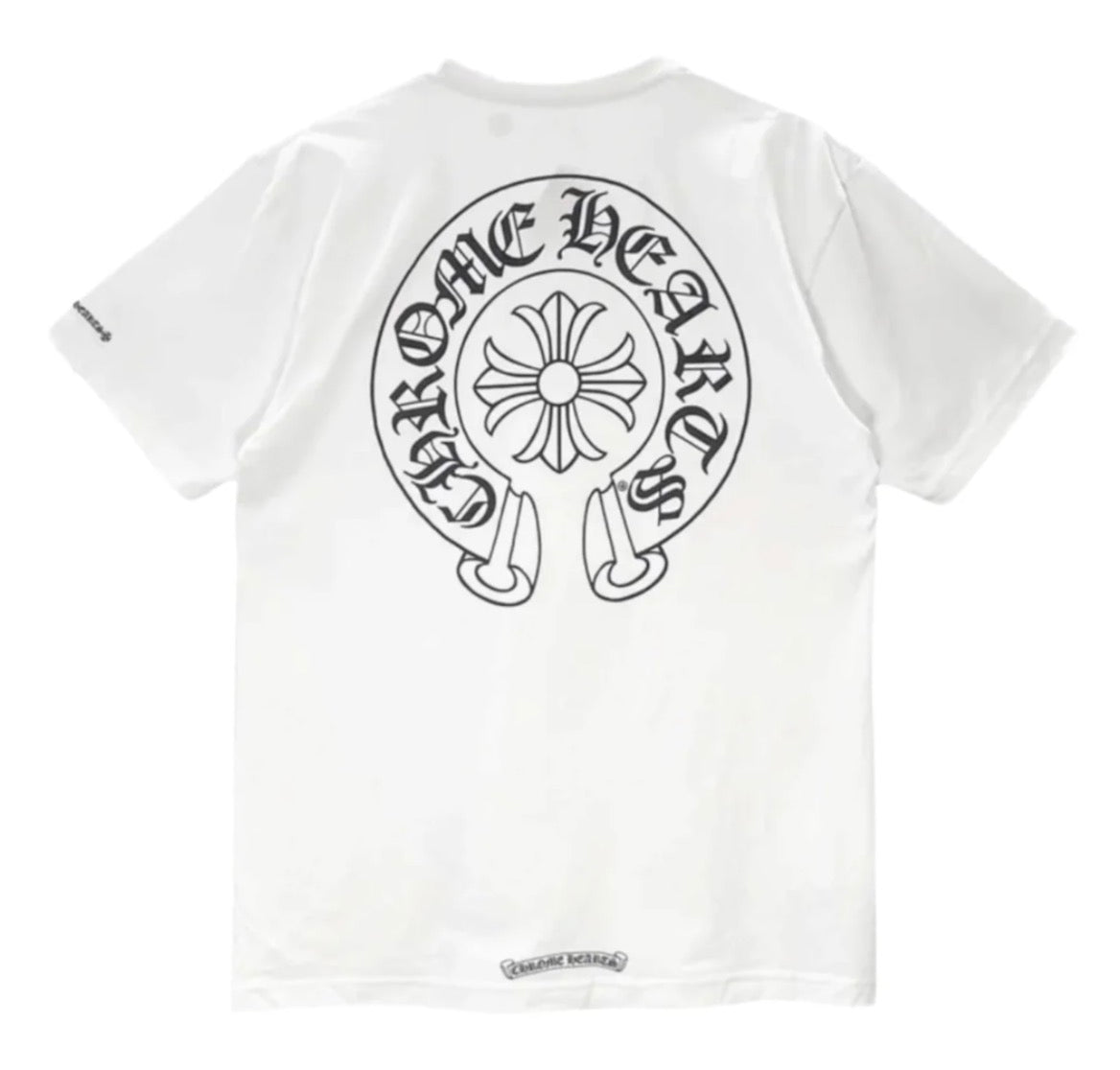 Chrome Hearts White Horseshoe T-Shirt