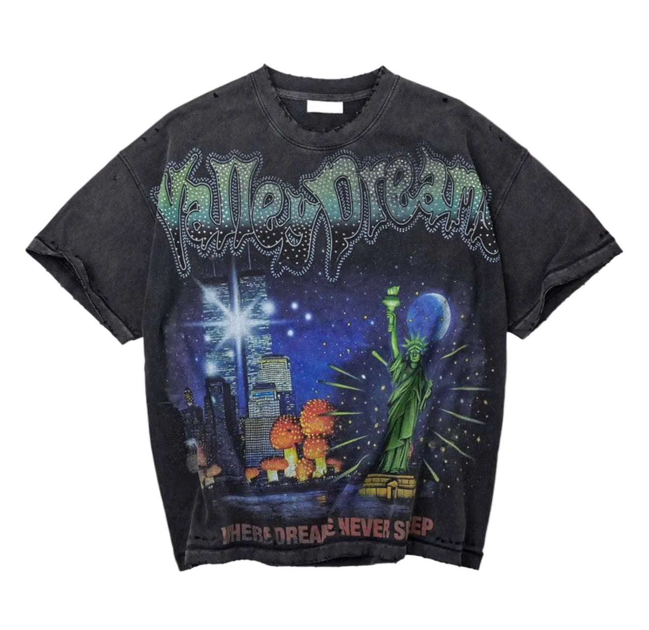 Vale Forever ‘Skyline Bling’ Tee Black Wash
