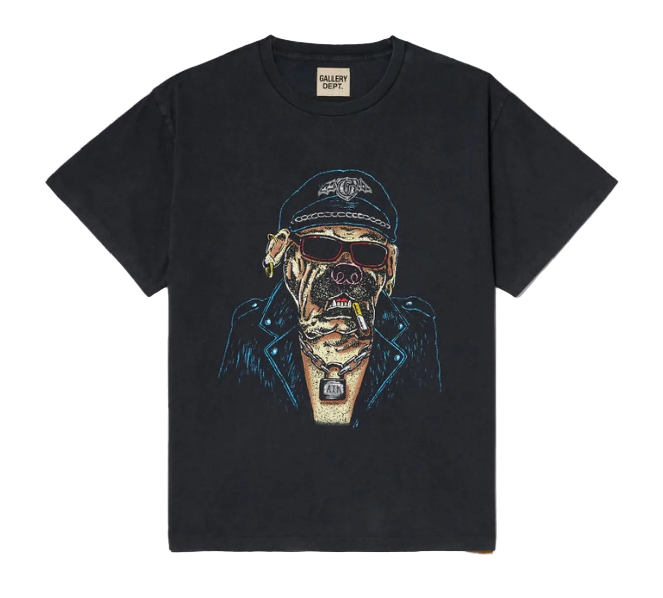 Gallery Dept Biker Dog Glittered Tee