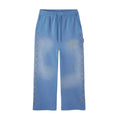 HMDD Crystal Rhinestone Sweatpants Powder Blue
