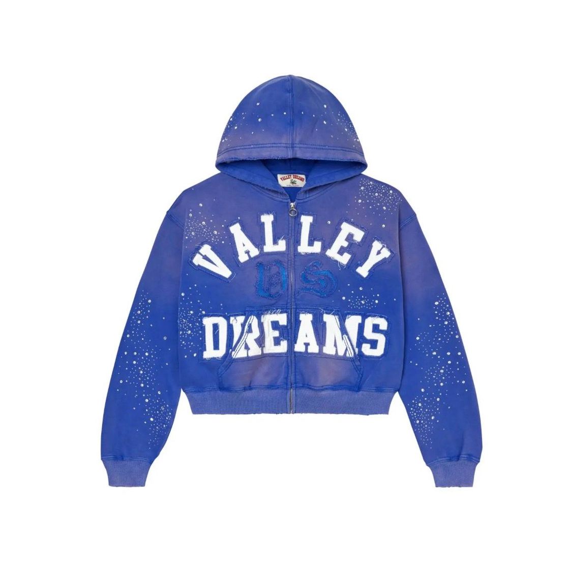 Vale Forever Blue Classico Zip Up Hoodie ‘Sapphire’ (STEAL)