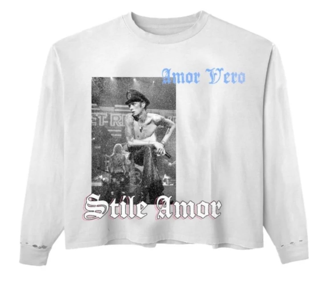 Stile Amor Vero White Longsleeve Tee