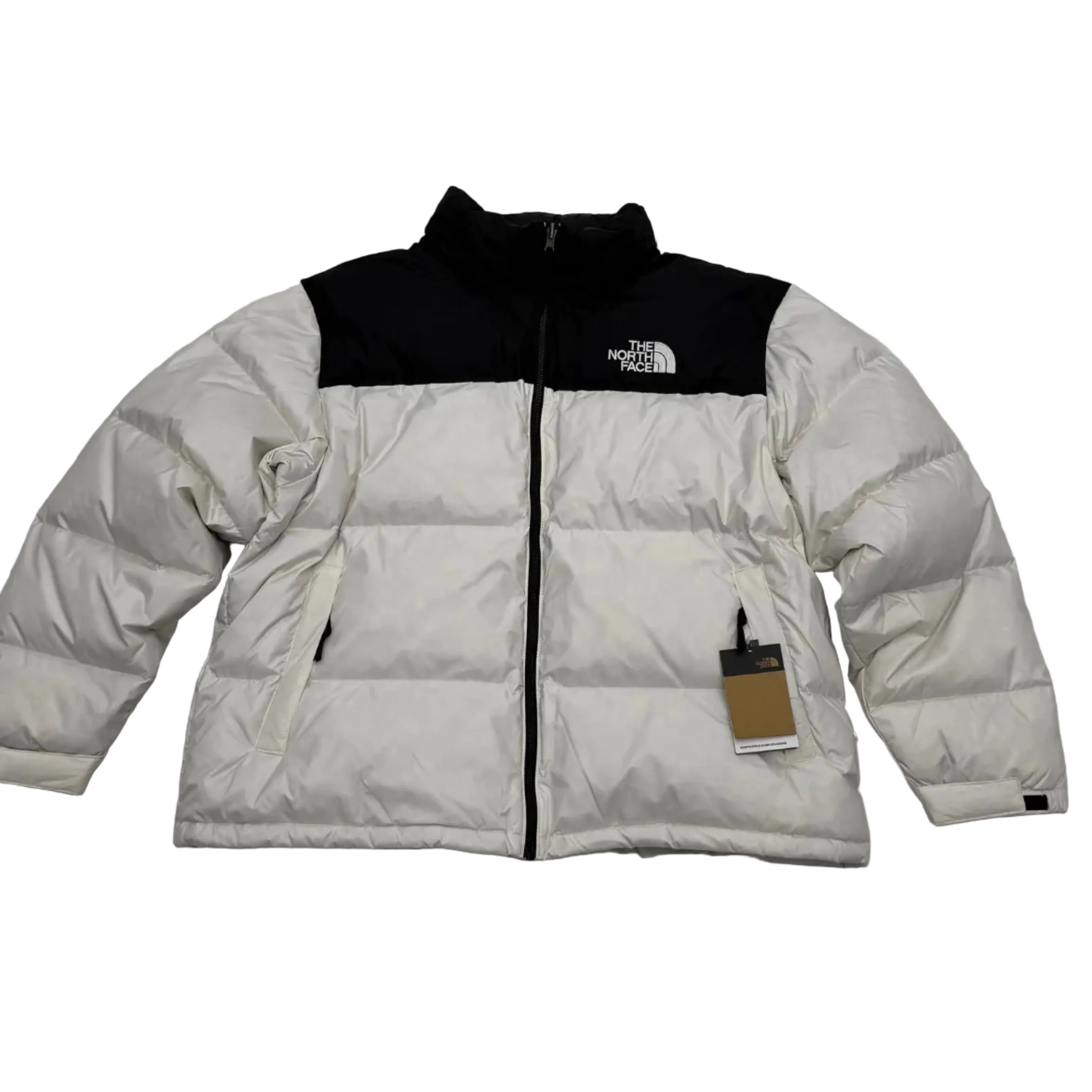 North Face Puffer Coat White