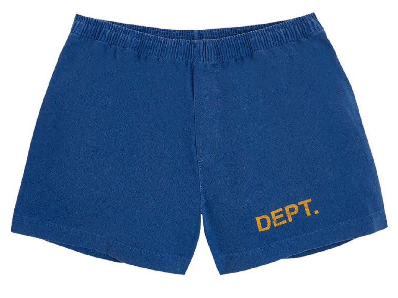 Gallery Dept ‘Zuma’ Sweat Shorts Navy Yellow