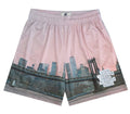 Eric Emanuel Pink Skyline Shorts