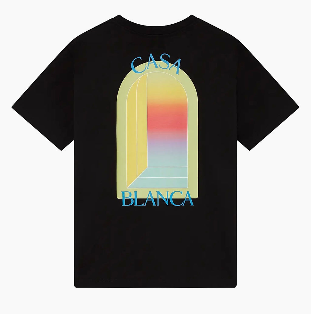 Casablanca Arches Classic Tee Black/Lime