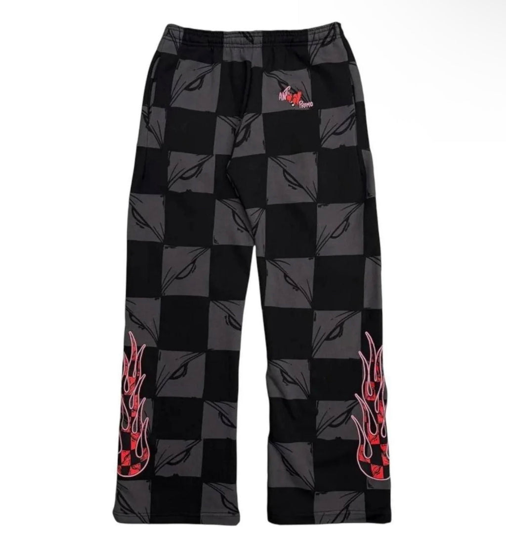 Matty Boy Anti Promo 99 Eyez Black Flame Sweatsuit