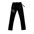 Amiri Varsity Logo Black Jeans