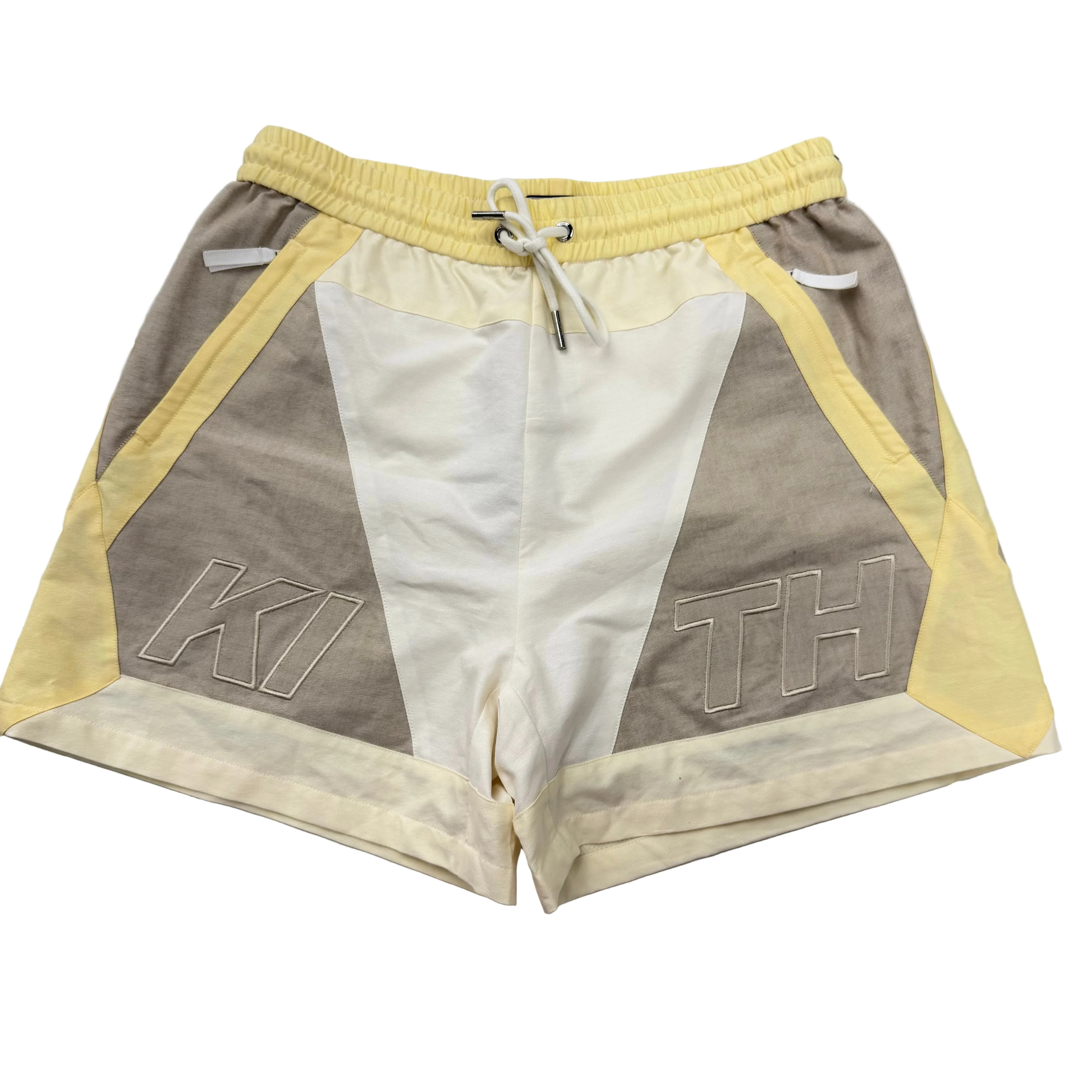 Kith ‘Oxford Turbo’ Shorts Skull Yellow