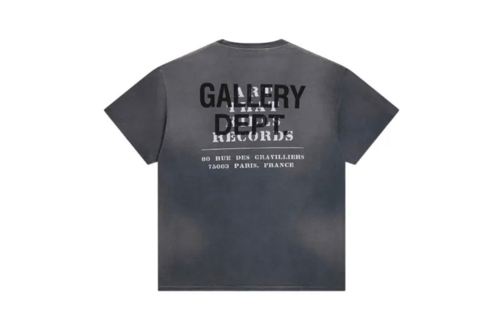 Gallery Dept 40-Year Printed Grey Distressed Tee
