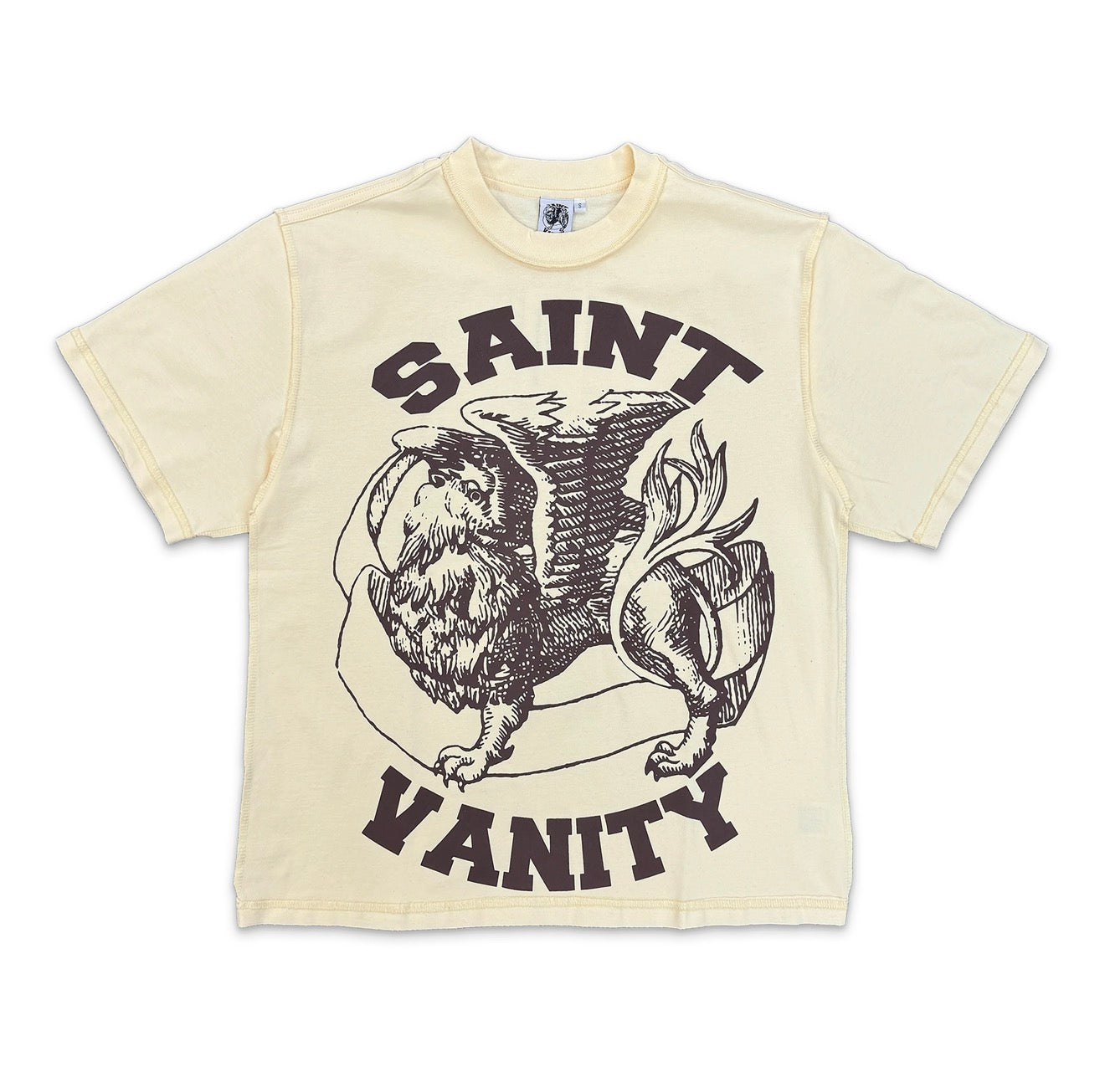Saint Vanity ‘Griffin’ Tee Tan/Brown
