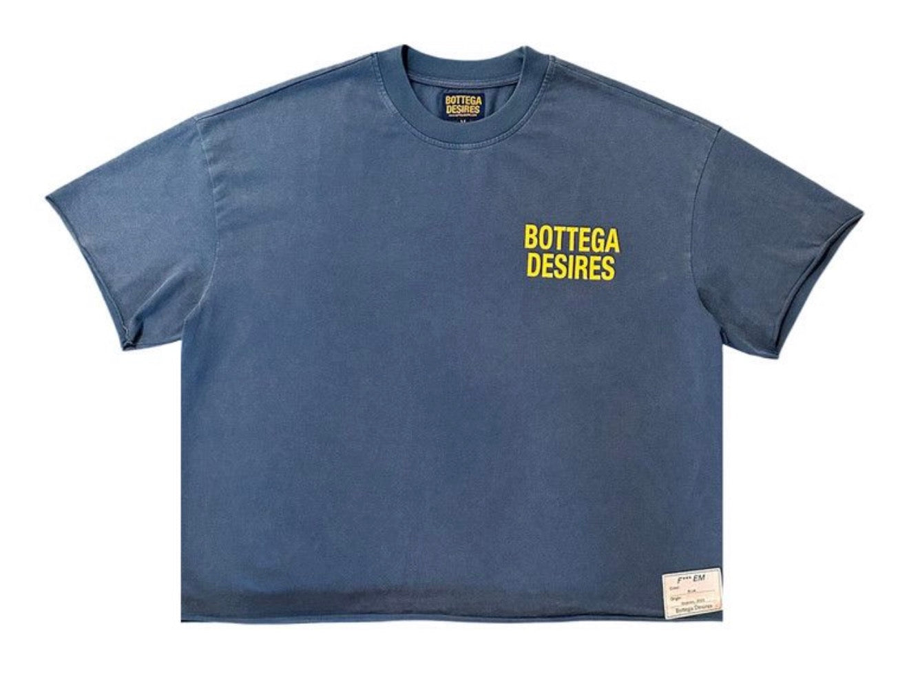 Bottega Desires Fuck Em Blue Tee