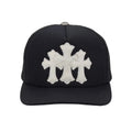 Chrome Hearts Triple Cross ‘Pony Hair’ Trucker Hat Black