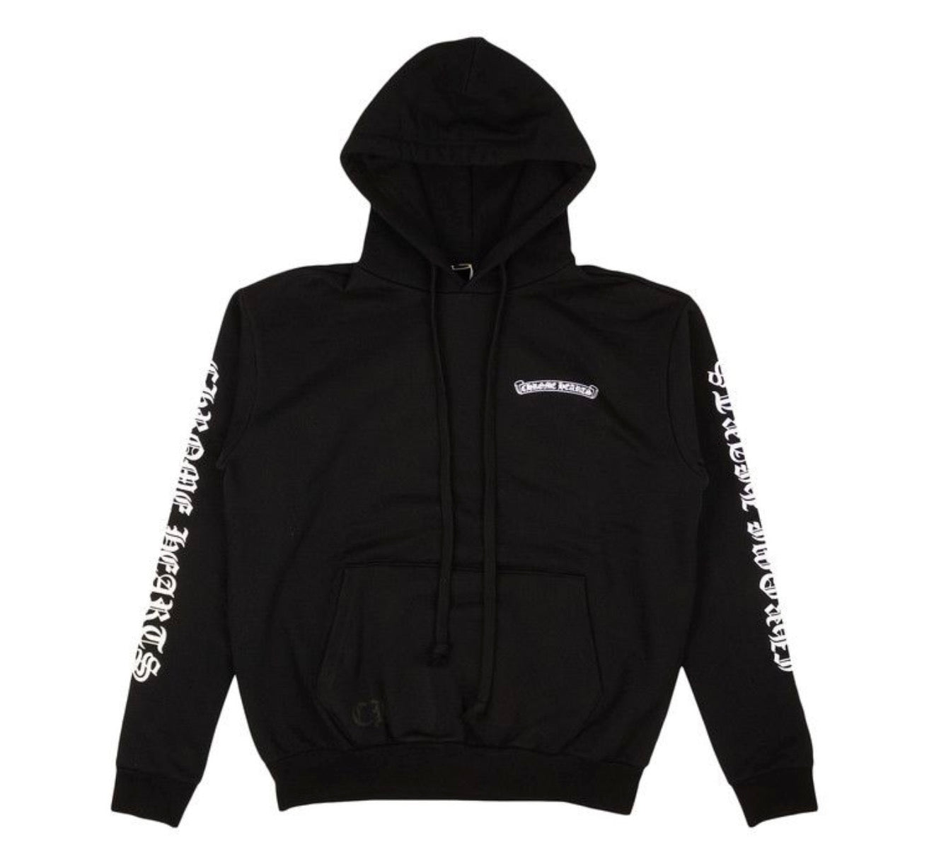 Chrome Hearts ‘Scroll’ Pullover Hoodie Black