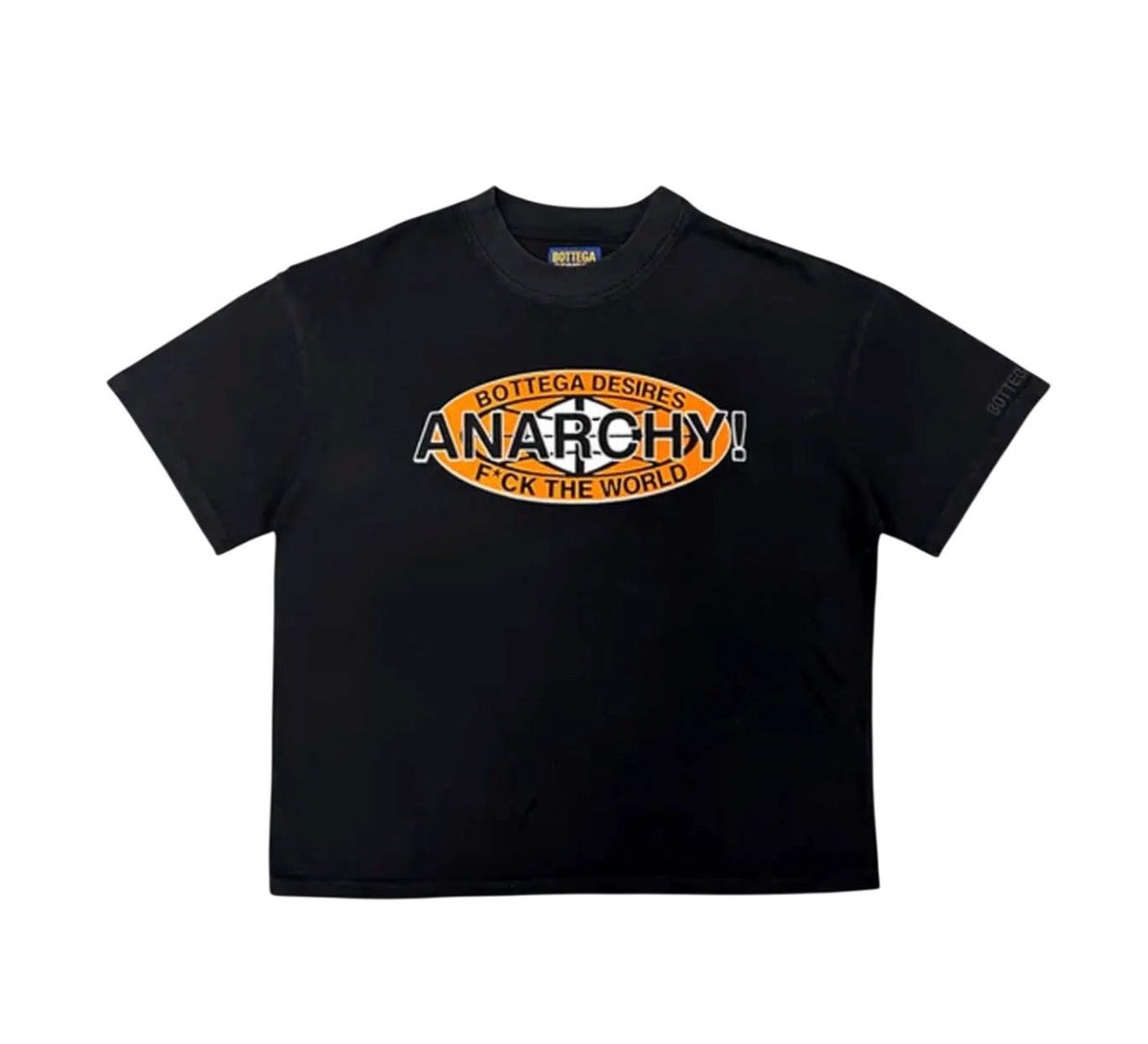 Bottega Desires Reconstructed Anarchy Tee Black