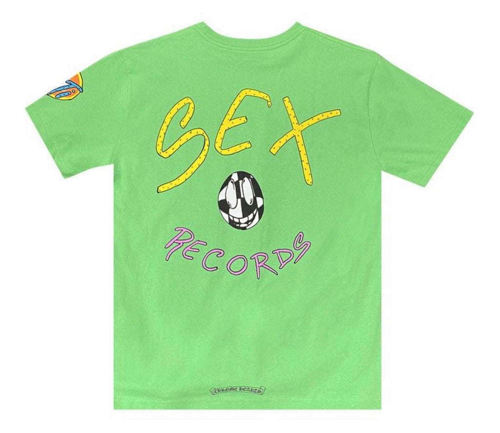 Chrome Hearts Matty Boy Green Sex Records Tee