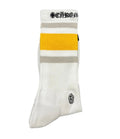 Chrome Hearts White Yellow Grey Socks