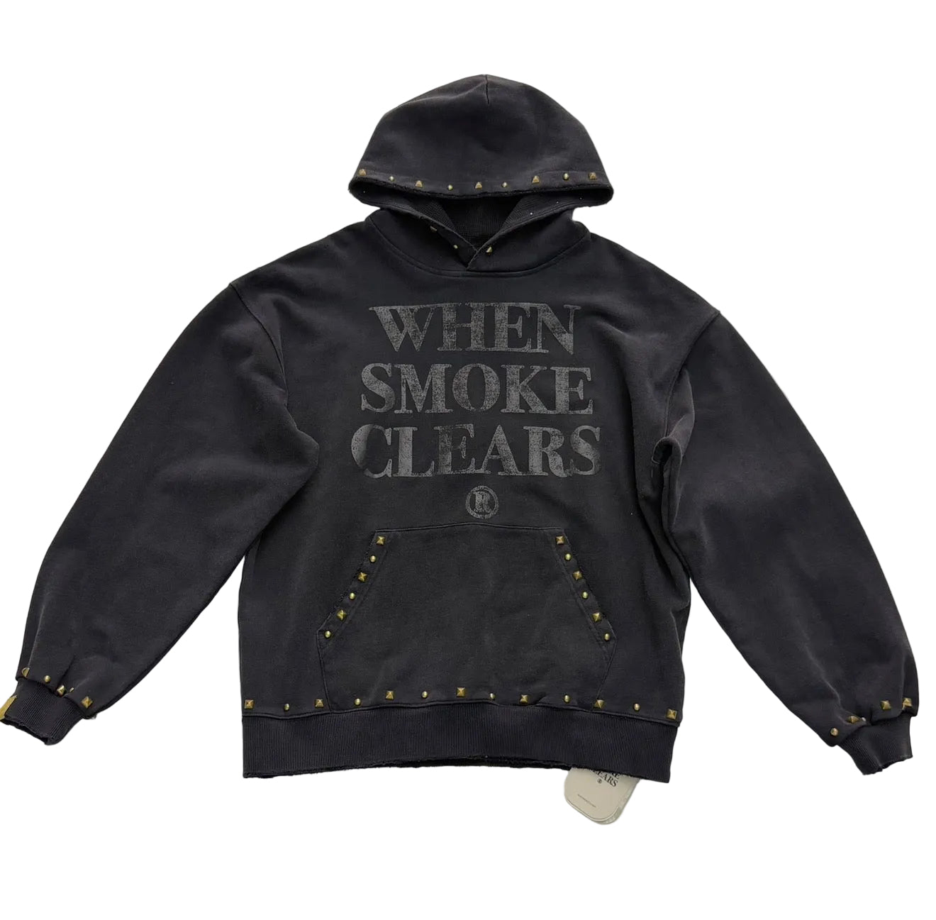 When Smoke Clears ‘Studded’ Hoodie Black
