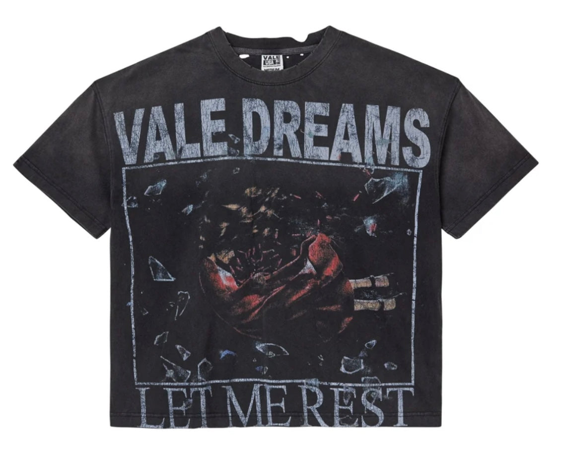 Vale ‘Red Dress’ Black Tee