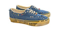 Satoshi Nakamoto Round Lucky Charm Navy Vans