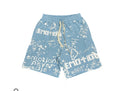 Mixed Emotion ‘Graffiti’ Baby Blue Shorts