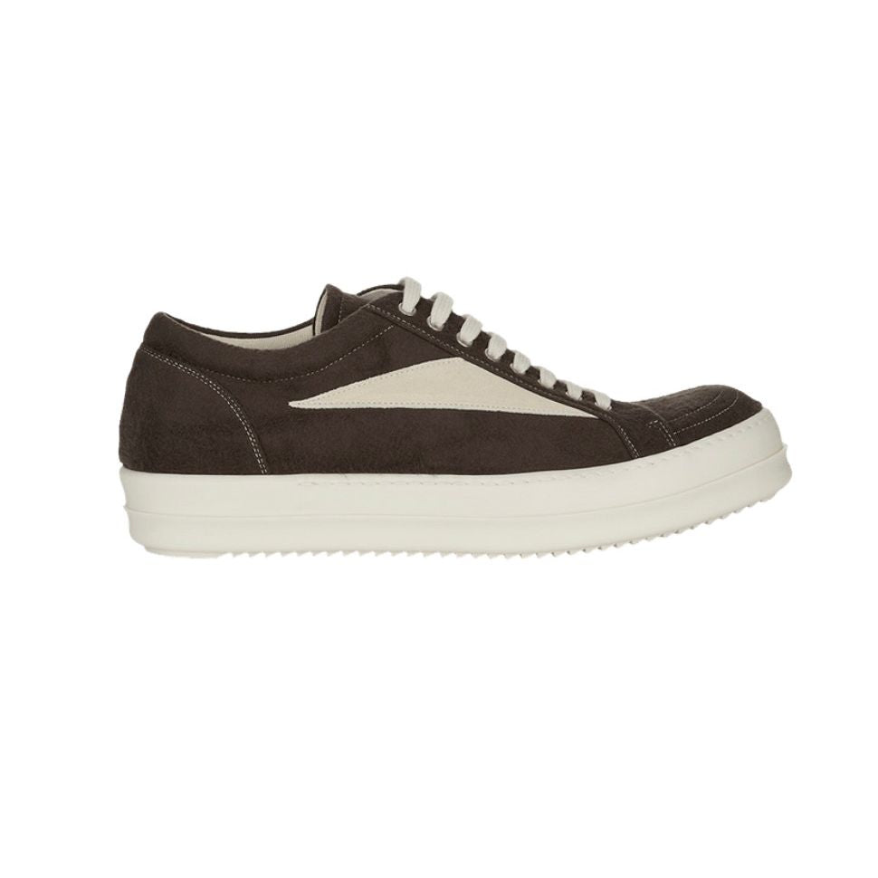 Rick Owens DRKSHDWS Vintage Low Dark Dust Milk Brown (Fur)