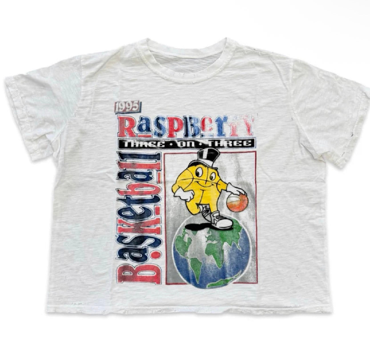 Raspberry Hills 'Hooper' White Tee