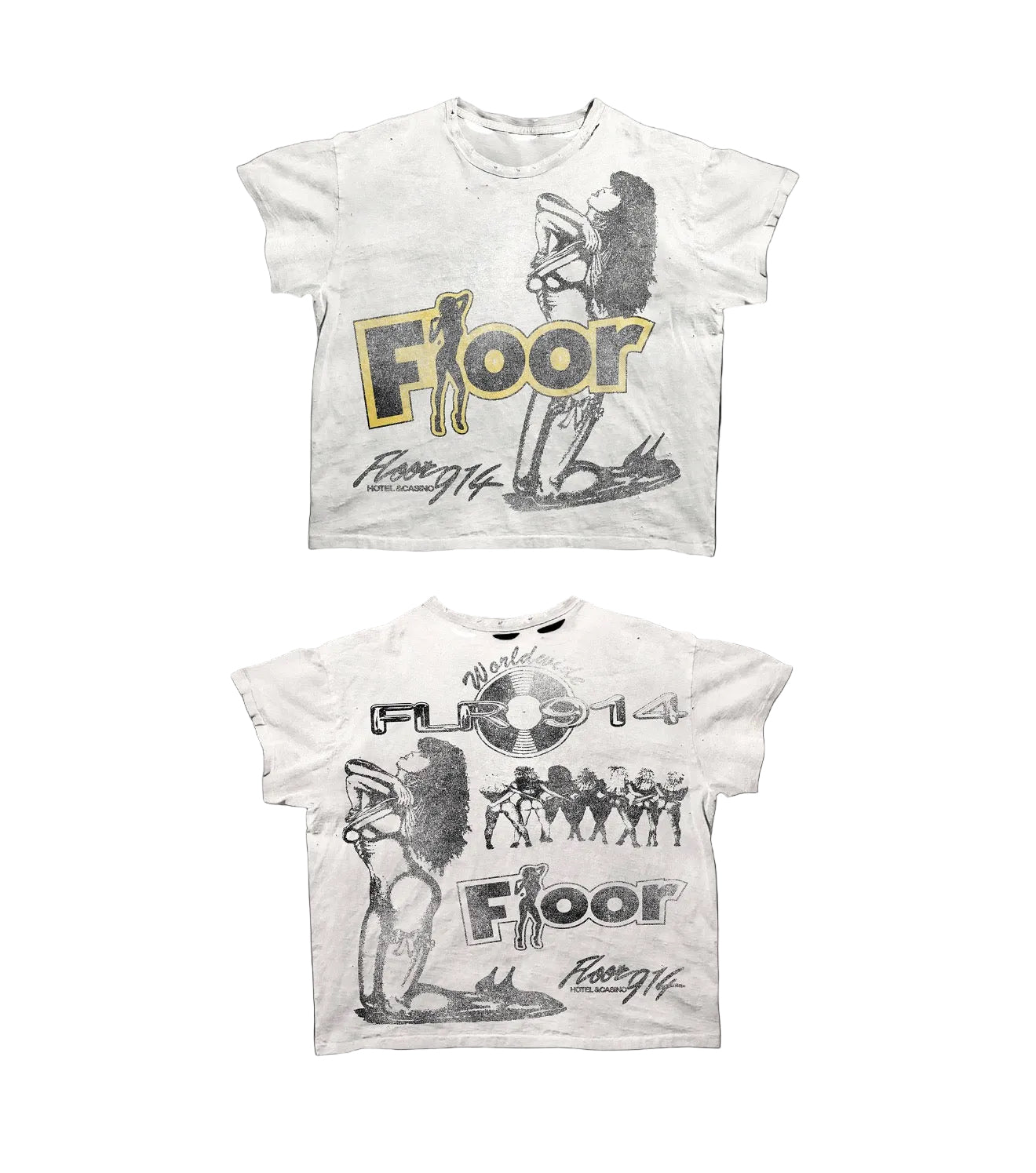 Floor 914 ‘Club 914’ Tee White