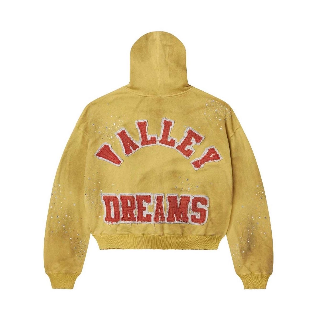 Vale Forever Cluster Zip Up Hoodie Yellow