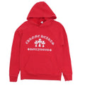 Chrome Hearts Red Embroidered Hoodie