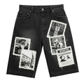 Fraternal ‘WATTBA’ Black Jean Shorts