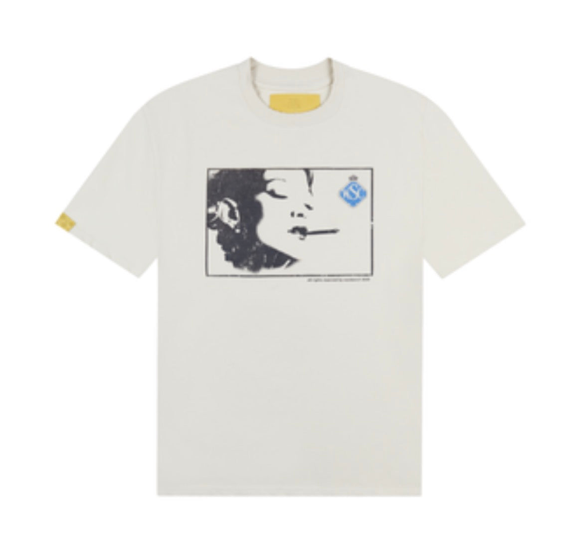 When Smoke Clears ‘Fantasy’ Tee White Blue