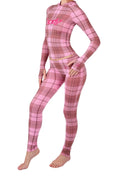 Body By Raven Pink Plaid Set
