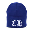 Chrome Hearts Blue Beanie
