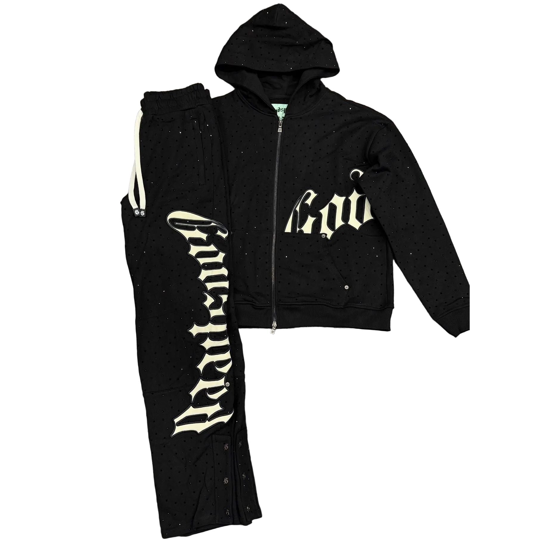 Godspeed V2 Logo OG Sweatsuit VVS Black/Cream
