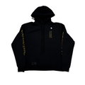 Chrome Hearts Black Olive Vertical Logo Pullover Hoodie