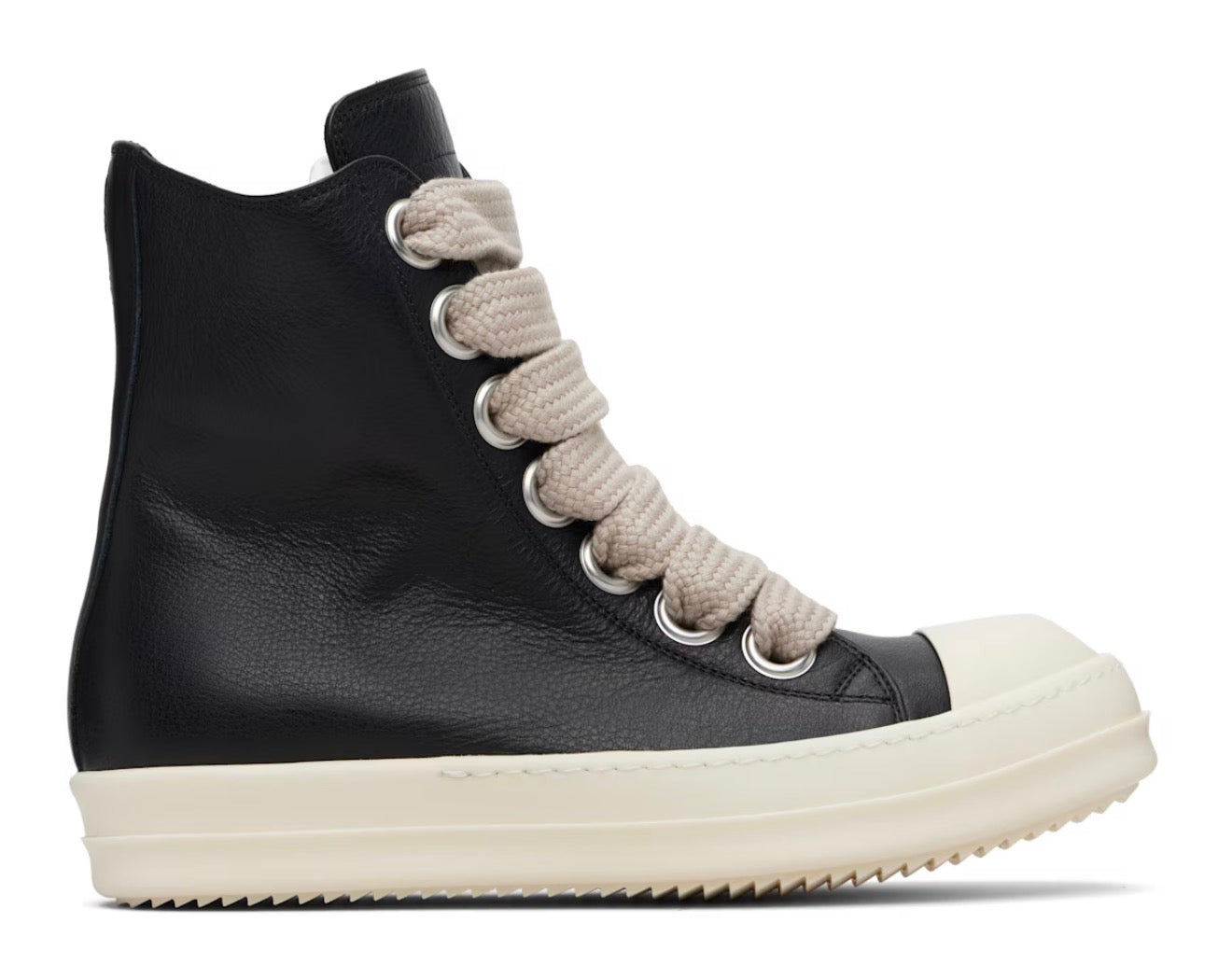 Rick Owens Black Temple Jumbo Lace High